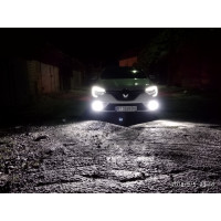 Установка LED света на Renault Megane 2018