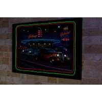 Освещение декора, "гриль-бар Мелроуз (Melrose)"