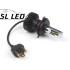 LED лампы в головной свет серии SX5 Цоколь H4, 25W, 3000 Люмен/Комплект