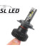 LED лампы в головной свет серии SX5 Цоколь H4, 25W, 3000 Люмен/Комплект