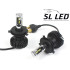 LED лампы в головной свет серии SX5 Цоколь H4, 25W, 3000 Люмен/Комплект