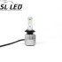 Інсталяційний набір LED ламп в основні ліхтарі SLP S2-LED Цоколь H7, 35W, 5000 Люмен/Комплект