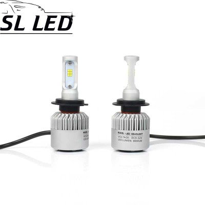 Інсталяційний набір LED ламп в основні ліхтарі SLP S2-LED Цоколь H7, 35W, 5000 Люмен/Комплект