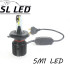 LED лампы в головной свет серии SM1 Цоколь H4, 20W, 2800 Люмен/Комплект LED лампы в головной свет серии SM1 Цоколь H4, 20W, 2800 Люмен/Комплект