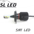 LED лампы в головной свет серии SM1 Цоколь H4, 20W, 2800 Люмен/Комплект LED лампы в головной свет серии SM1 Цоколь H4, 20W, 2800 Люмен/Комплект