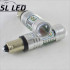 Мощная светодиодная  лампа  SLP LED с цоколем BAY9S (H21W) Epistar 50W 9-30V Желтый