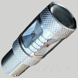 Светодиодная лампа SLP LED в задние габариты с цоколем 1156(P21W)(BA15S) Cree 30W Красный