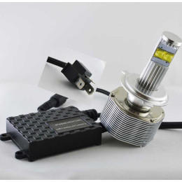 Комплект светодиодных ламп в основные фонари SLP LED под цоколь Н4 60W 3700 Люмен лампа