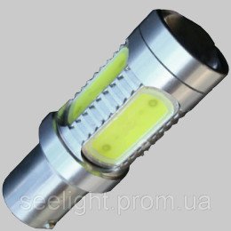 Светодиодная автолампа с цоколем 1157(BAY15D) 11W-10-30V-Lens-Белый