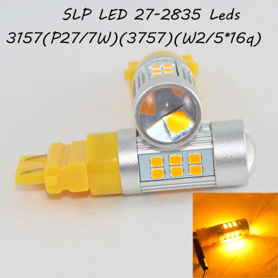 Автомобильная LED лампа SLP LED в задние фонари с цоколем 3157(P27/7W)(3757)(W2/5*16q) 27 2835 led Желтый (1шт) Автомобильная LED лампа SLP LED в задние фонари с цоколем 3157(P27/7W)(3757)(W2/5*16q) 27 2835 led Желтый (1шт)