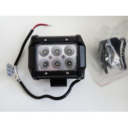 Дополнительная светодиодная фара 18W 6 Cree*3W 10-30V Рабочий свет 1260 Люмен