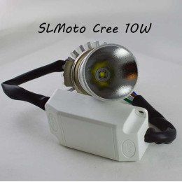 Светодиодная фара в мотоцикл 10W  560/1000 LUMEN в основной свет