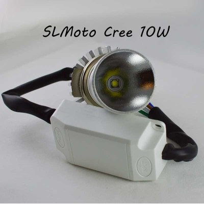 Світлодіодна фара в мотоцикл 10W 560/1000 LUMEN в основний світло