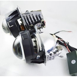 Автомобильные Led билинзы SLB-LED, 3000 Люмен, 3 дюйма