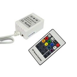 Контроллер для LED ленты RGB радиоуправление 20 кнопок 72 ВТ.