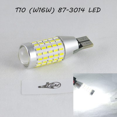 Світлодіодна авто лампа SLP LED з цоколем T15(W16W) 87 led 3014 у задній хід Світлодіодна авто лампа SLP LED з цоколем T15(W16W) 87 led 3014 у задній хід