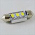 Автомобільна лампа SLS LED з обманкою у номери, салон, цоколь SV8,5(C5W) 36mm 3-5630 Білий Автомобільна лампа SLS LED з обманкою у номери, салон, цоколь SV8,5(C5W) 36mm 3-5630 Білий