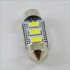 Автомобільна лампа SLS LED з обманкою у номери, салон, цоколь SV8,5(C5W) 36mm 3-5630 Білий Автомобільна лампа SLS LED з обманкою у номери, салон, цоколь SV8,5(C5W) 36mm 3-5630 Білий