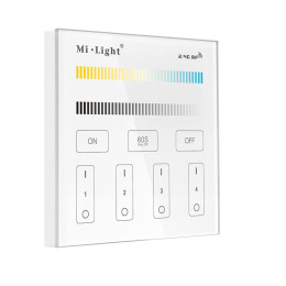 Панель управления Mi-Light сенсорная 4 зоны Dual White/CCT