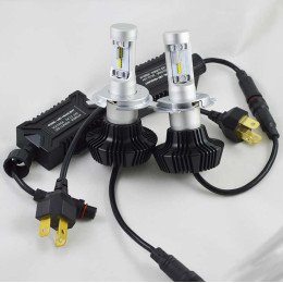 Комплект LED ламп в основные фонари серии G7 под цоколь Н4 24W 4000 Люмен/Комплект