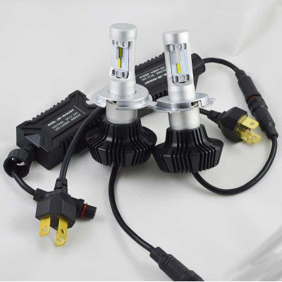 Комплект LED ламп в основні ліхтарі серії G7 під цоколь Н4 24W 4000 Люмен/Комплект Комплект LED ламп в основні ліхтарі серії G7 під цоколь Н4 24W 4000 Люмен/Комплект
