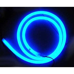 Светодиодный неон, Круглый SL FLEX ( Неон Флекс, FlexNeon) 16 мм. 120-2835 220V Синий