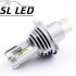 LED лампи в головне світло серії SM3 Цоколь H4, 25W, 5000 Люмен/Комплект LED лампи в головне світло серії SM3 Цоколь H4, 25W, 5000 Люмен/Комплект