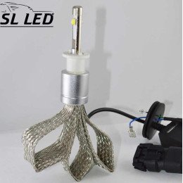 Комплект LED ламп в головной свет серии SL-R3 Цоколь H1, 40W, 4800 Люмен/Комплект