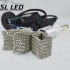 Комплект LED ламп в головной свет серии SL-R3 Цоколь H1, 40W, 4800 Люмен/Комплект