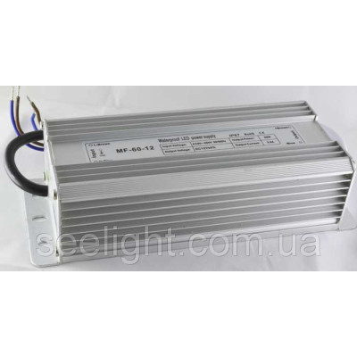 Блок питания двухканальный 12V 60W (5A) IP67
