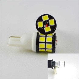 Світлодіодна лампа в габарит SLP LED під цоколь W5W(T10) 20 світлодіодів типу 2835 9-30 Ст. Білий