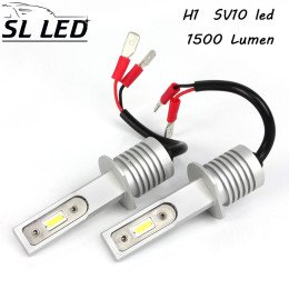 Комплект Led ламп серии SV10,  цоколь  H1 (P14.5s)  13W-CSP led 6000K