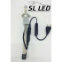 Комплект LED ламп в головной свет серии SLP70 Цоколь H4, 48W, 6600 Люмен/Комплект