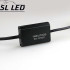 Комплект LED ламп в головной свет серии SLP70 Цоколь H4, 48W, 6600 Люмен/Комплект