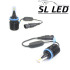 LED лампы в головной свет серии SM1 Цоколь H11, H8, H9, 20W, 2800 Люмен/Комплект 6000K