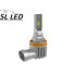 Комплект Led ламп серии SV10,  цоколь H8, H11, H9  13W-CSP led 6000K