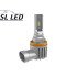 Комплект Led ламп серії SV10, цоколь H8, H11, H9 13W-CSP led 6000K
