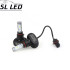 Комплект ламп SLP-S1 LED в противотуманные  фонари/ ДХО Цоколь PSX26, 21W, 3250 Люмен/Комплект