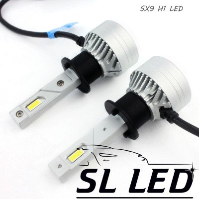 LED лампи в головний світло серії SX9 Цоколь H1 35W, 3500 Люмен/Комплект