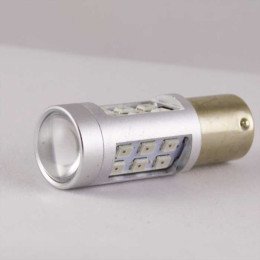 Светодиодная автомобильная лампа с цоколем 1156(P21W)(BA15S) 21-3535 9-30V-Красный