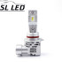 LED лампы в головной свет серии SM3 Цоколь HB3, 9005, P20d, 25W, 5000 Люмен/Комплект