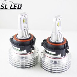 LED лампы в головной свет Volkswagen, серии SLV, Цоколь H7, 20W, 4000 Люмен/Комплект