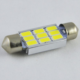 Светодиодная  лампа SLS LED  под цоколь SV8,5(C5W) 39mm 9-5630 Белый