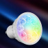 Светодиодная лампочка спотлайт MiLight MR16 GU10 4Вт ССT + RGB (2700-6500K) 220V