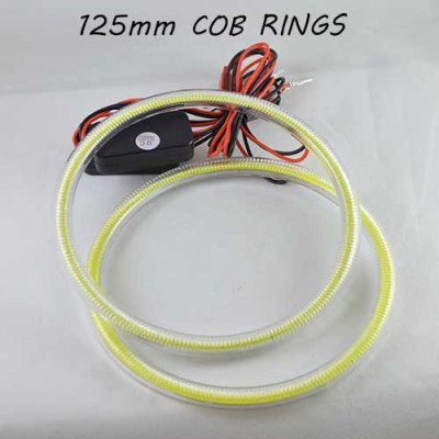Led кільця в фару (ангельські глазки) 125-109мм COB суперяскраві, з розсіювачами Led кільця в фару (ангельські глазки) 125-109мм COB суперяскраві, з розсіювачами
