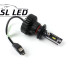 LED лампы в головной свет серии SX5 Цоколь H7, 25W, 3000 Люмен/Комплект