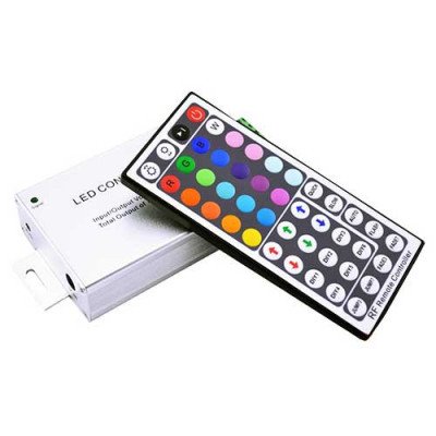 Контролер для LED RGB стрічки IK-управління 44 кнопок 144 ВТ. Контролер для LED RGB стрічки IK-управління 44 кнопок 144 ВТ.
