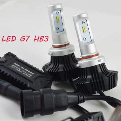 Комплект LED ламп в основні ліхтарі серії G7 під цоколь HB3/9005 24W 4000 Люмен/Комплект Комплект LED ламп в основні ліхтарі серії G7 під цоколь HB3/9005 24W 4000 Люмен/Комплект