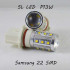 Автомобильная Led лампа SLP LED цоколь P13W (PSX26W)  Samsung 22W 9-30V дневные ходовые огни/ПТФ 6000К