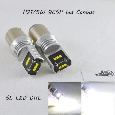 Світлодіодна лампа з обманкою, SL LED, Цоколь BA15D(1157)(P21/5W), 9 LG CSP LED, 45W Білий Світлодіодна лампа з обманкою, SL LED, Цоколь BA15D(1157)(P21/5W), 9 LG CSP LED, 45W Білий